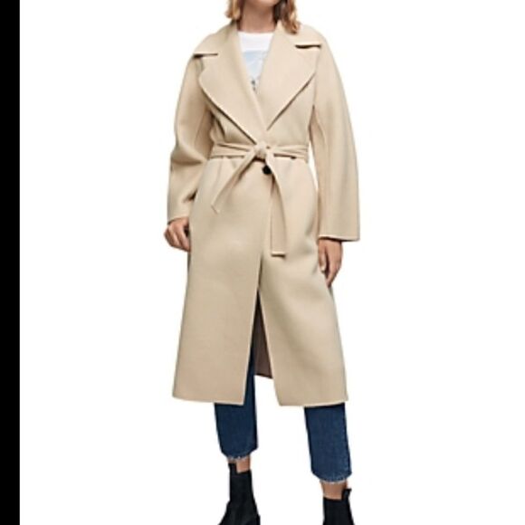 MAJE 
Gwenn Trench Coat - Ecru - Picture 3 of 11